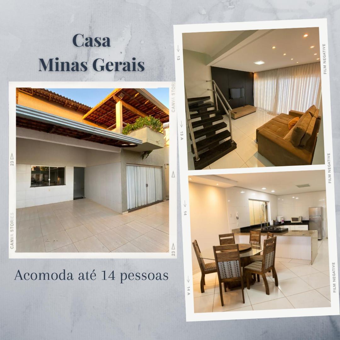 Casas De Temporadas - Hotel Recanto Do Sossego Uberlândia Kültér fotó