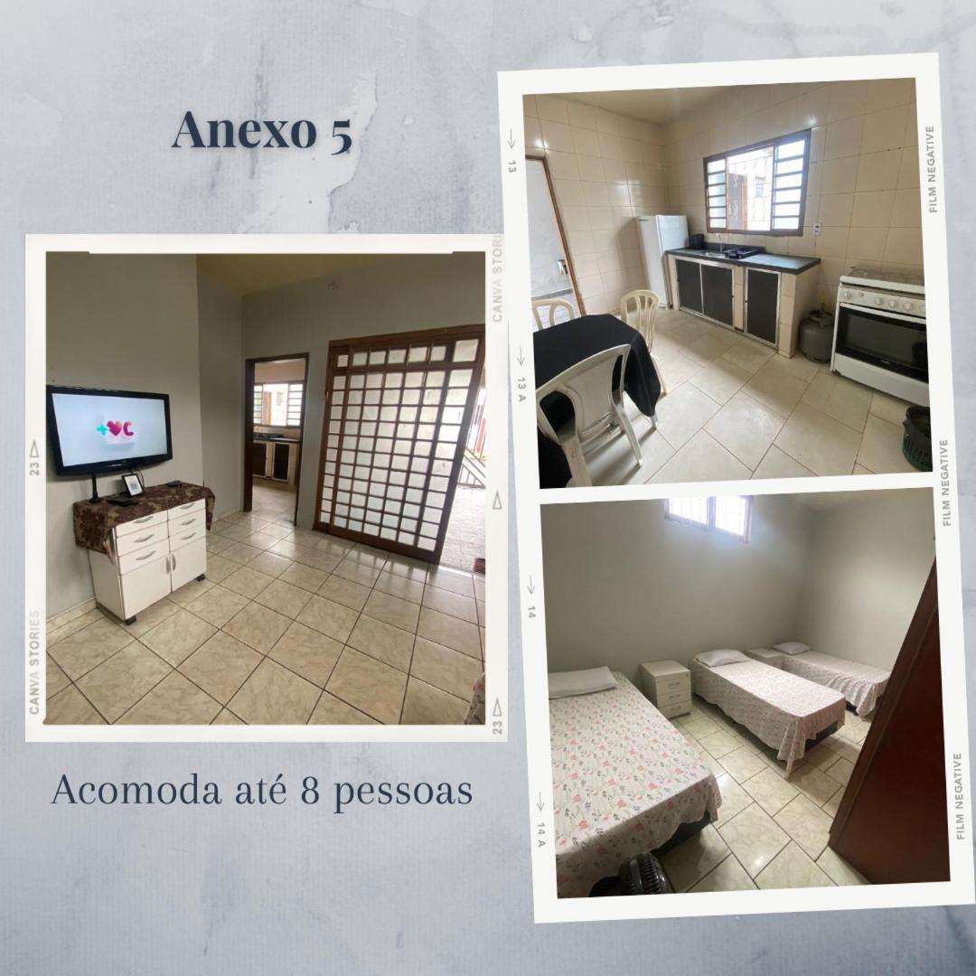 Casas De Temporadas - Hotel Recanto Do Sossego Uberlândia Kültér fotó