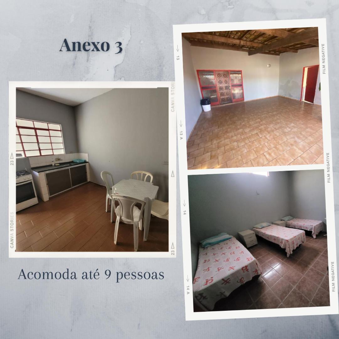 Casas De Temporadas - Hotel Recanto Do Sossego Uberlândia Kültér fotó