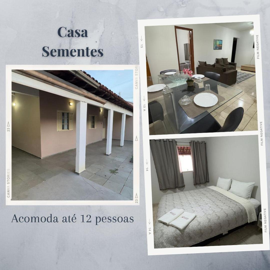Casas De Temporadas - Hotel Recanto Do Sossego Uberlândia Kültér fotó
